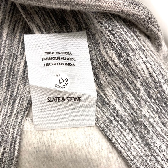 SLATE & STONE French Terry Raglan Hoodie - Picture 6 of 7